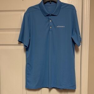 Nike Men's Polo Shirt in Blue Sport Size L